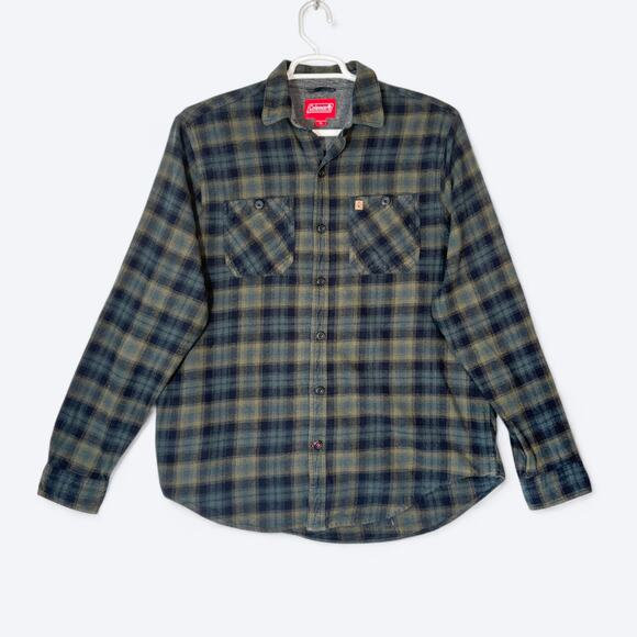 Coleman Other - Coleman Midweight Plaid Flannel Shirt Men's XL Trucker Ranch Gorpcore Soft
